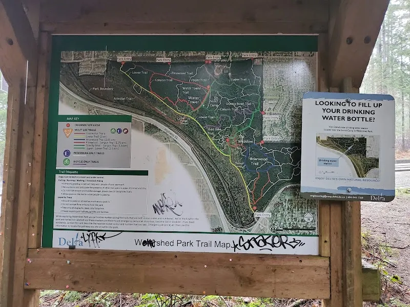 Watershed Park park in North Delta, BC