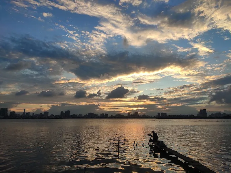 West Lake lake in Ba Đình, HN
