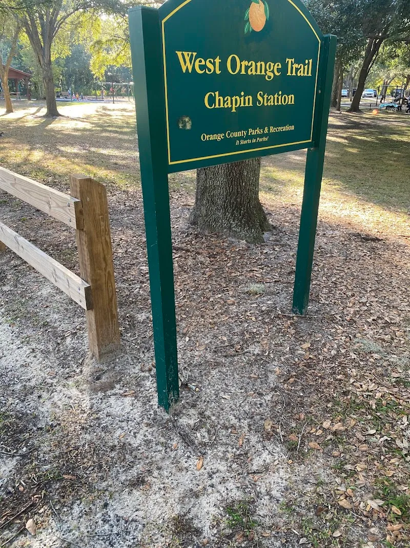 West Orange Trail hiking area in Ocoee, FL