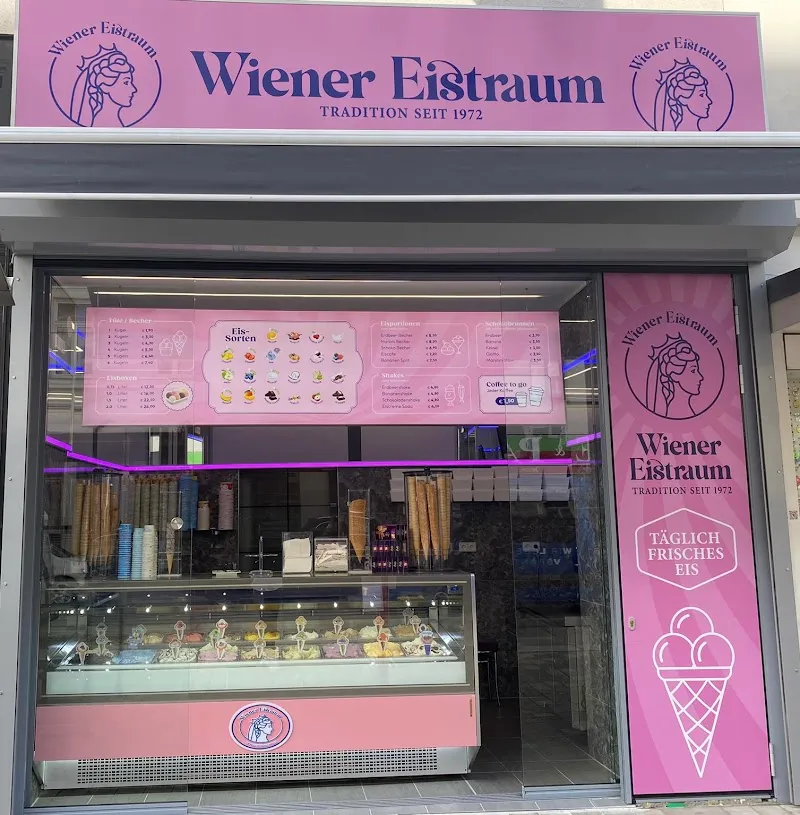 Wiener Eistraum ice cream shop in Vienna, W