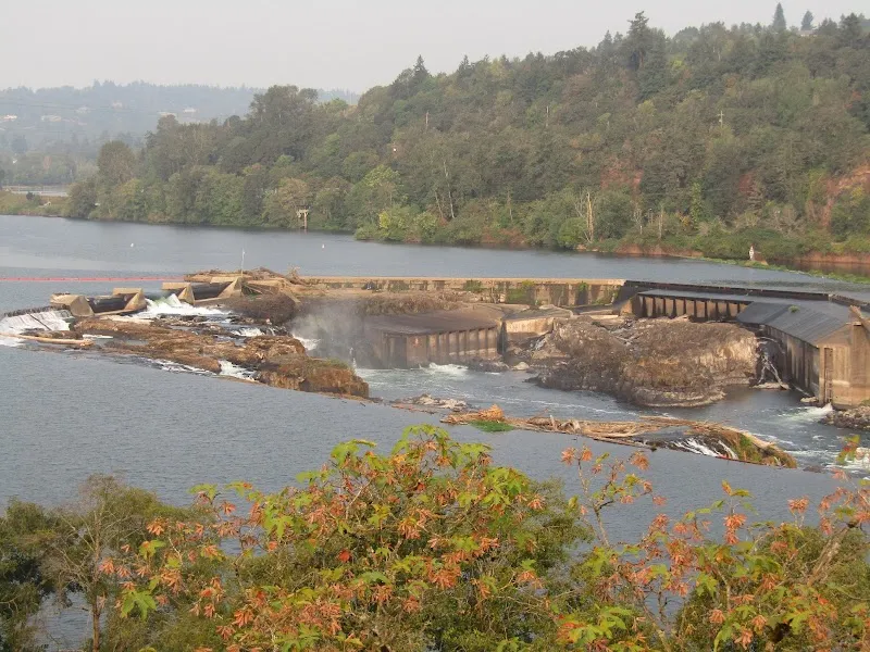 Willamette Falls Legacy Project historical landmark in Oregon City, OR