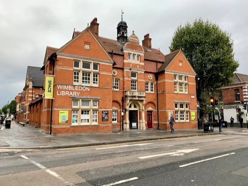 Wimbledon Library library in Merton, London