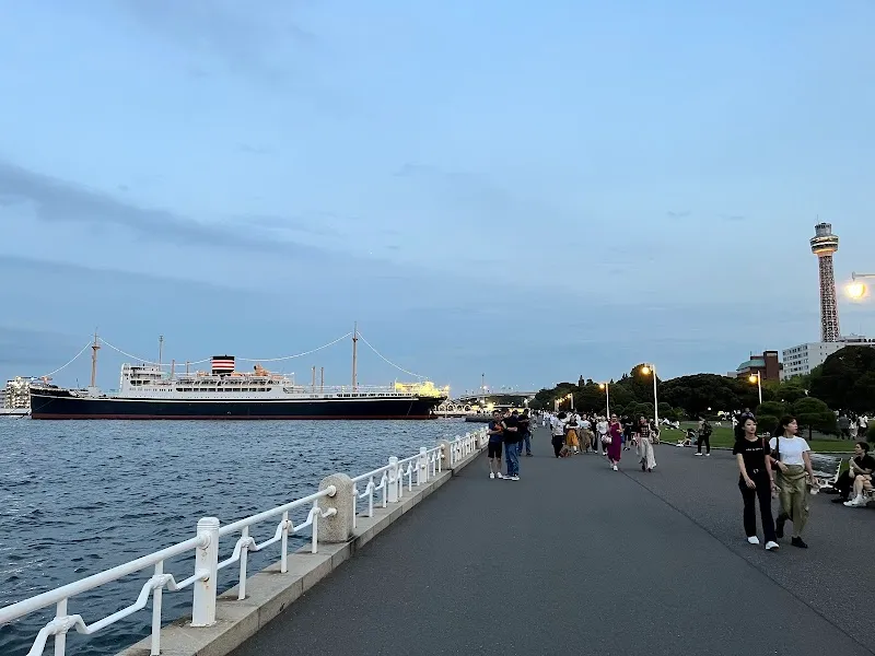 Yamashita Park park in Yokohama, YH
