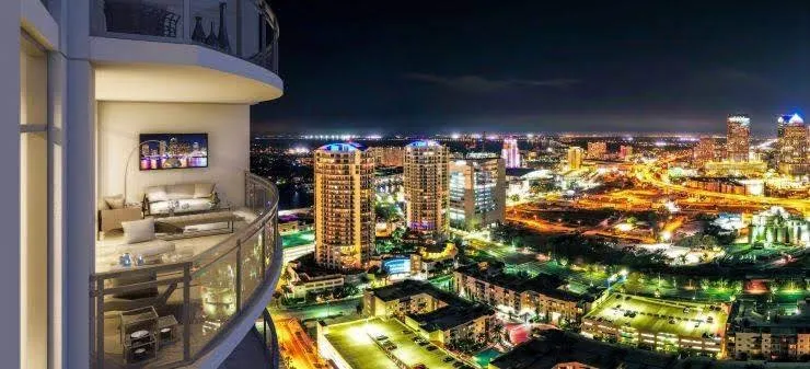 Ybor City neighborhood in Tampa, FL