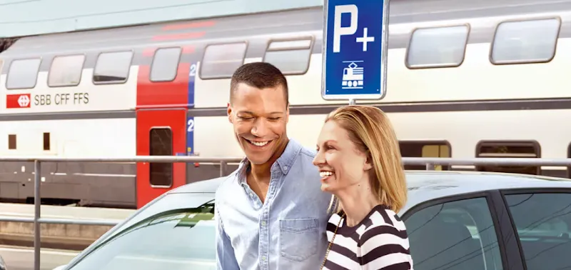 Zürich Seebach parking lot in Seebach, ZH