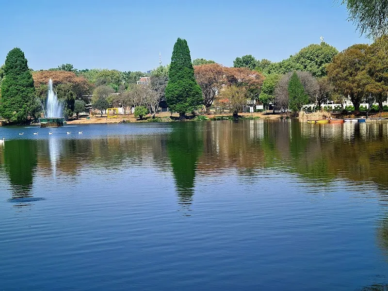 Zoo Lake lake in Johannesburg, GP